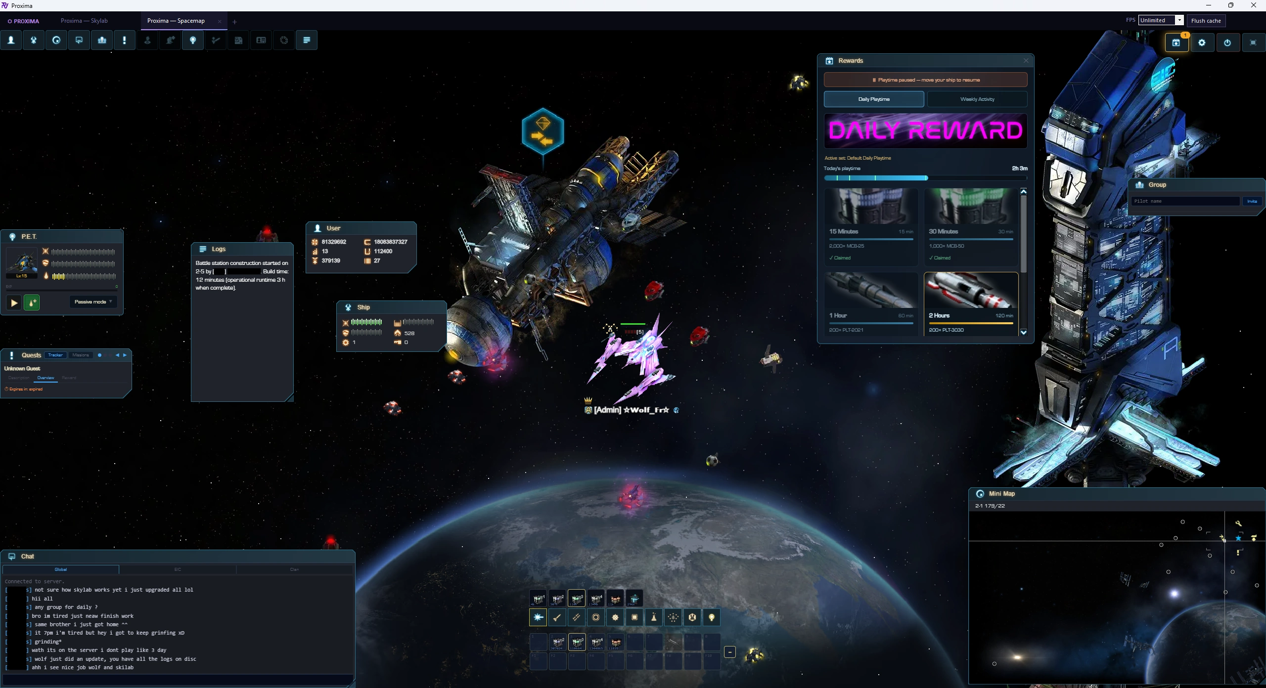Proxima-Serv screenshot